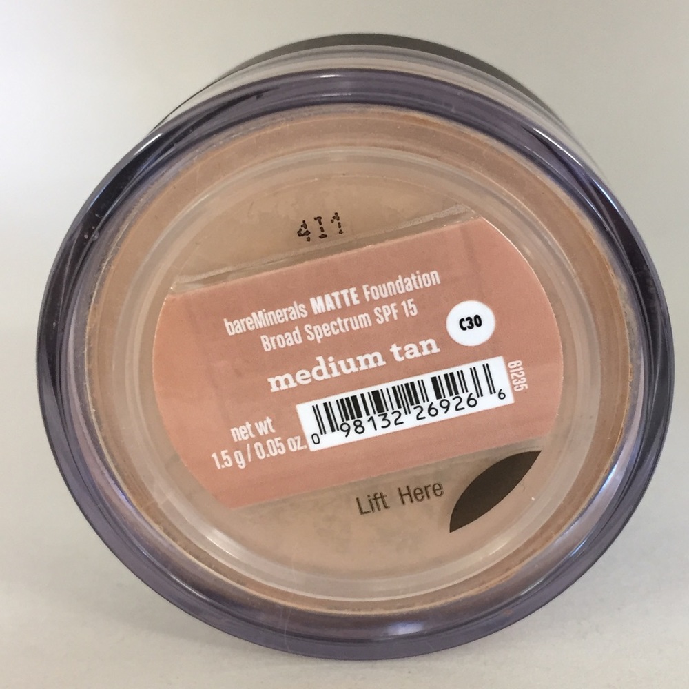 🌈 3 for $15 🌈 NEW bareMinerals Matte Foundation Mini MEDIUM TAN